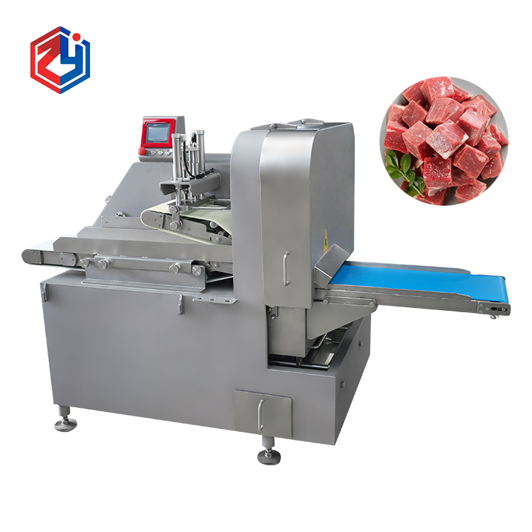 凍肉切丁機中的網格是否就是刀口？